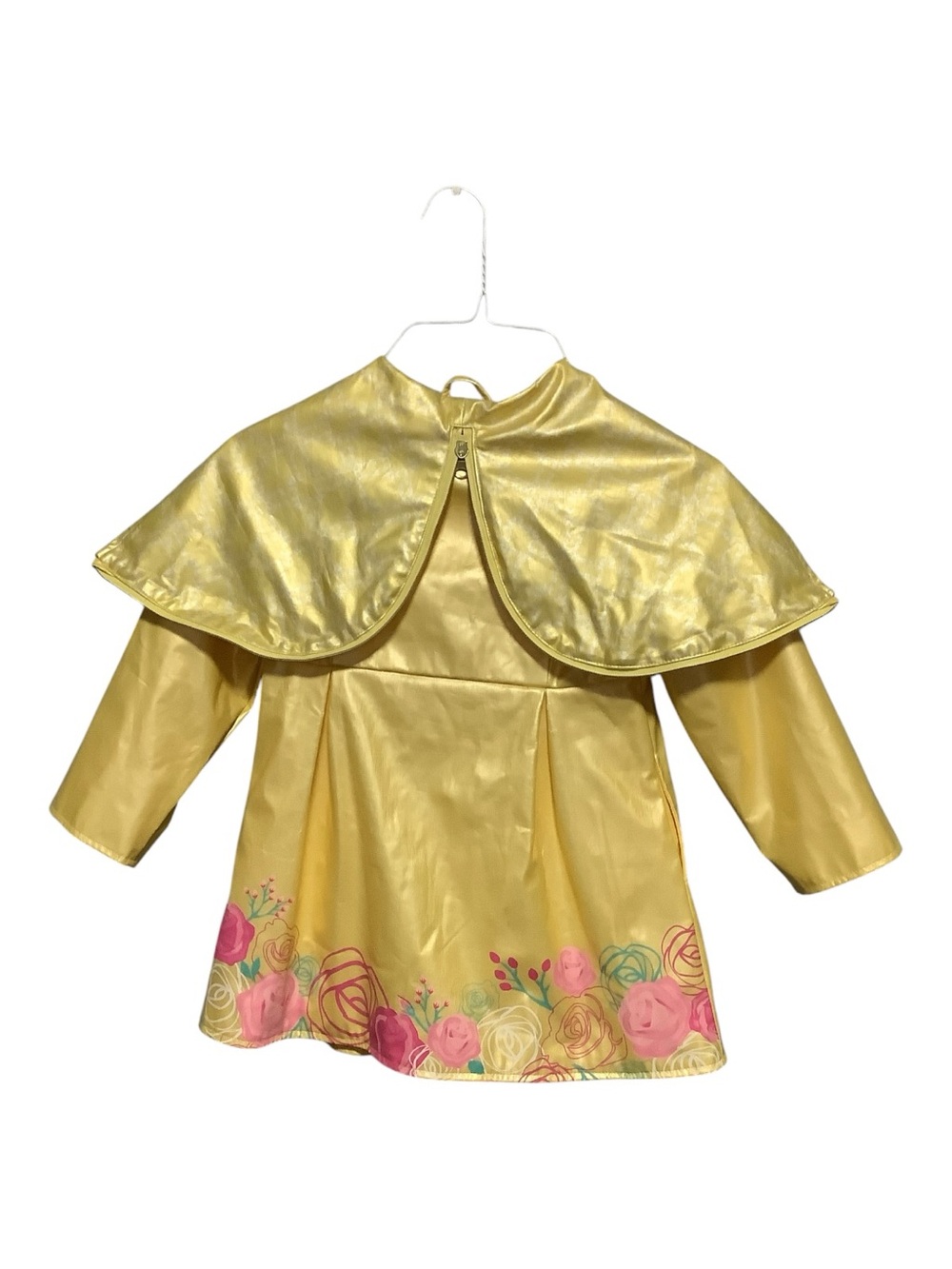 Disney Store Beauty & The Beast Princess Belle Toddler Hooded Jacket Size 4 - Picture 3 of 14
